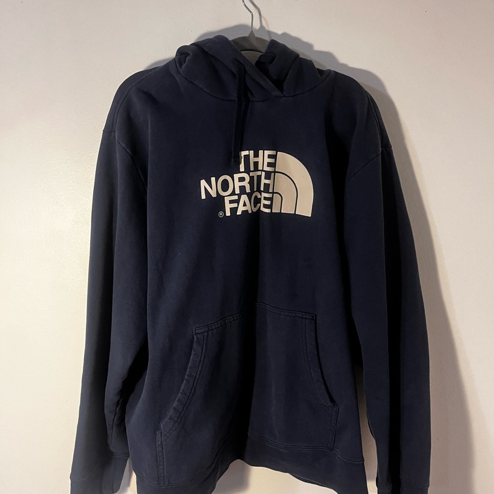 The North Face Men's Dark Blue Hoodie